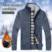 Load image into Gallery viewer, Men sweater cardigan