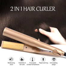 Load image into Gallery viewer, 2 in 1 hair curler