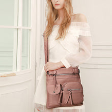 Load image into Gallery viewer, [PRE-SALE 7 DAYS] Multi-Pocket Soft PU Crossbody Bag