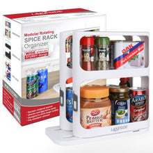 Load image into Gallery viewer, LAKESIDE™ Rotating Spice Rack Organizer