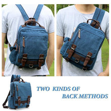 Load image into Gallery viewer, Double Buckle Pocket Zippers Backpack