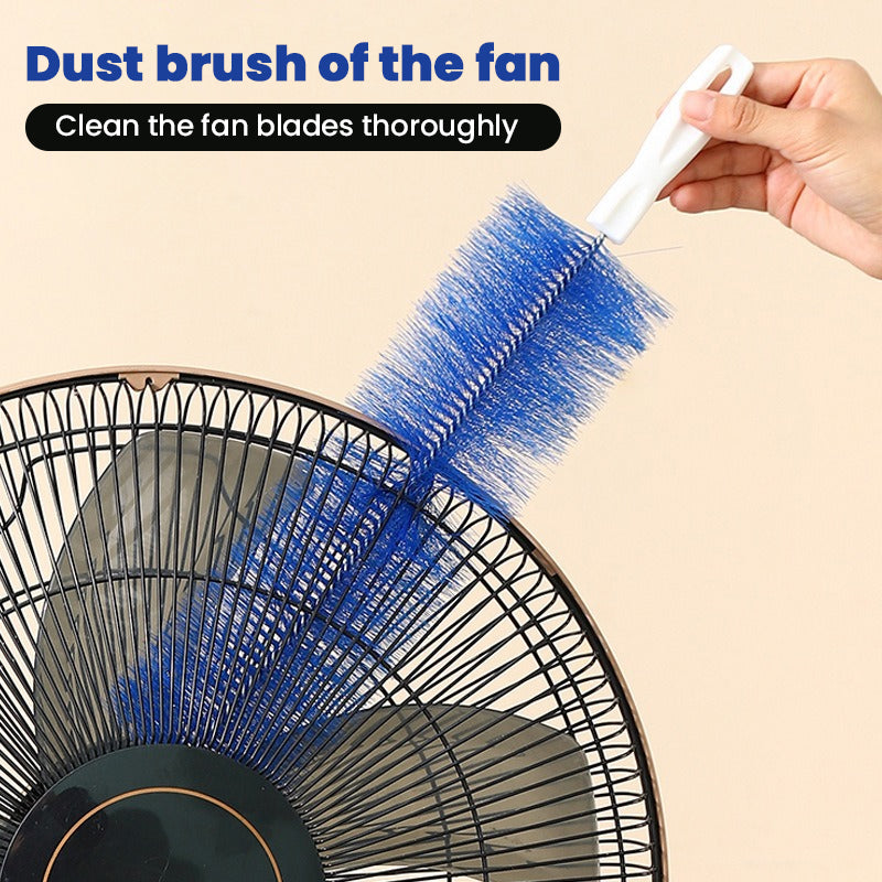 Fan cleaning brush