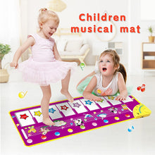 Load image into Gallery viewer, Children Piano Music Dance Mat