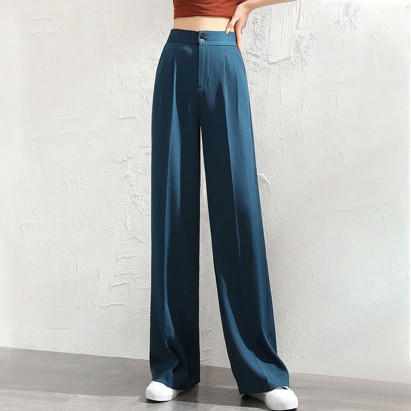 Woman's Casual Full-Length Loose Pants