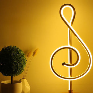 Musical Note Lamp