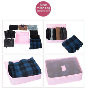 Travel Clothing Storage Bag ( 1 Set, 6 PCs )