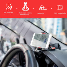 Load image into Gallery viewer, Car Dashboard Phone Holder with Parking Number