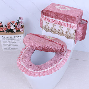 Three-piece Toilet Seat Cushion