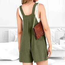 Load image into Gallery viewer, Casual Adjustable Strap Loose Bib Rompers