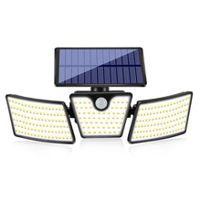 Load image into Gallery viewer, Triple LED Solar Wall Light