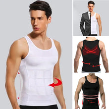 Load image into Gallery viewer, Men&#39;s Slimming Compression Vest