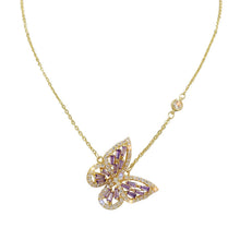 Load image into Gallery viewer, Hollow Butterfly Necklace