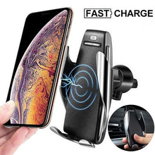 Load image into Gallery viewer, Magic Clip Car Infrared Fast Wireless Charger