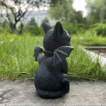 Load image into Gallery viewer, Halloween Lawn Decoration Cat Gnome