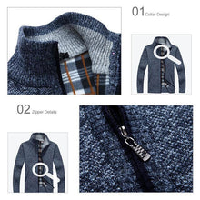 Load image into Gallery viewer, Men sweater cardigan