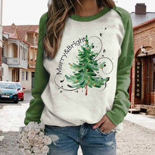 Load image into Gallery viewer, Christmas Tree Sweatshirt For Women