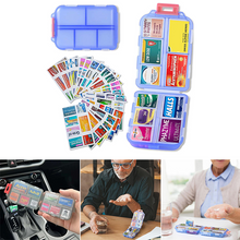 Load image into Gallery viewer, Travel Pill Organizer Box (161 Labels for Customization)