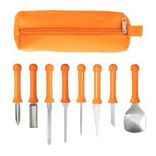 Load image into Gallery viewer, Pumpkin Carving Kit Stainless Steel Carving Tools Set