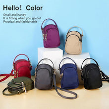 Load image into Gallery viewer, Small colored shoulder bag for women