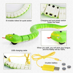 Realistic Remote Control RC Snake Toy