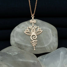 Load image into Gallery viewer, Lotus Flower Necklace