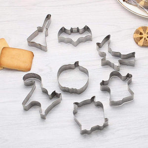 3D Christmas Cookies Molds (7 PCs)