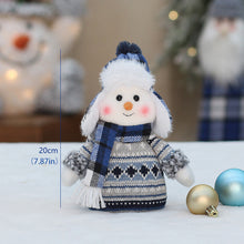 Load image into Gallery viewer, Christmas Blue New Fabric Doll