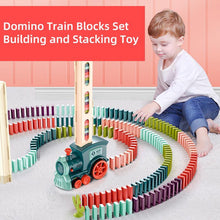 Load image into Gallery viewer, Domino Train Blocks Set Building and Stacking Toy