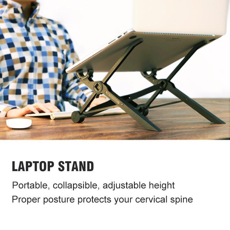 Adjustable and Portable Laptop Stand