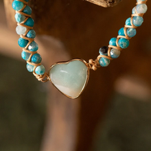 Load image into Gallery viewer, Tenderness bracelet in amazonite stone