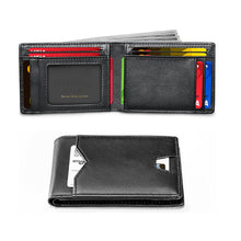 Load image into Gallery viewer, Men&#39;s Slim Wallet With RFID Blocking