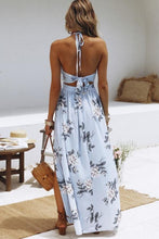 Load image into Gallery viewer, New Halter Backless High Slit Sleeveless Maxi Dresses.AQ