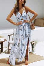 Load image into Gallery viewer, New Halter Backless High Slit Sleeveless Maxi Dresses.AQ