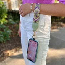 Load image into Gallery viewer, Phone Strap with Zippered Pouch