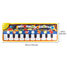 Load image into Gallery viewer, Children Piano Music Dance Mat