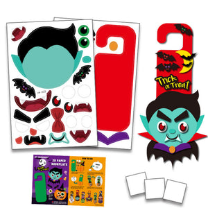 Halloween & Christmas Door Decoration Stickers