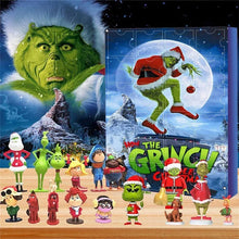 Load image into Gallery viewer, Green monster Christmas calendar