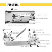 Load image into Gallery viewer, 17 in 1 Multifunctional Stainless Steel Repair Tool