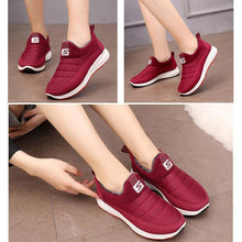 Load image into Gallery viewer, Unisex Cotton Daily Flat Heel Split Joint Sneakers
