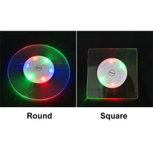 Load image into Gallery viewer, Acrylic LED Light Up Coasters