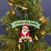 Load image into Gallery viewer, Santa Claus Bell Pendant