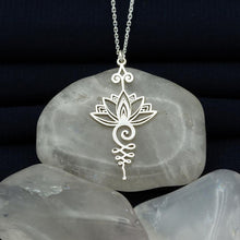 Load image into Gallery viewer, Lotus Flower Necklace