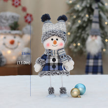 Load image into Gallery viewer, Christmas Blue New Fabric Doll