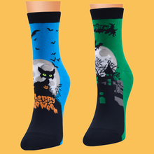 Load image into Gallery viewer, Halloween Style Socks (6 Pairs)