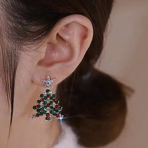 Christmas Tree Stud Earrings