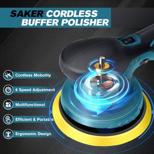 Cordless Polishing Machine Kit for Car Detailing