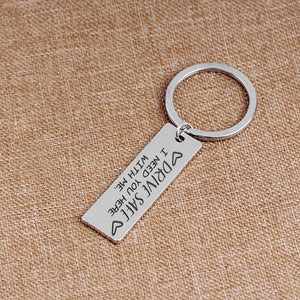 Drive Safe Keychain Gift