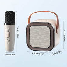 Load image into Gallery viewer, Mini Karaoke Machine with Wireless Microphones