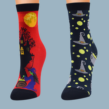 Load image into Gallery viewer, Halloween Style Socks (6 Pairs)