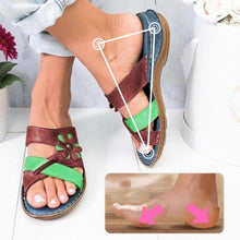 Load image into Gallery viewer, Women&#39;s Summer Floral Comfortable Sandals